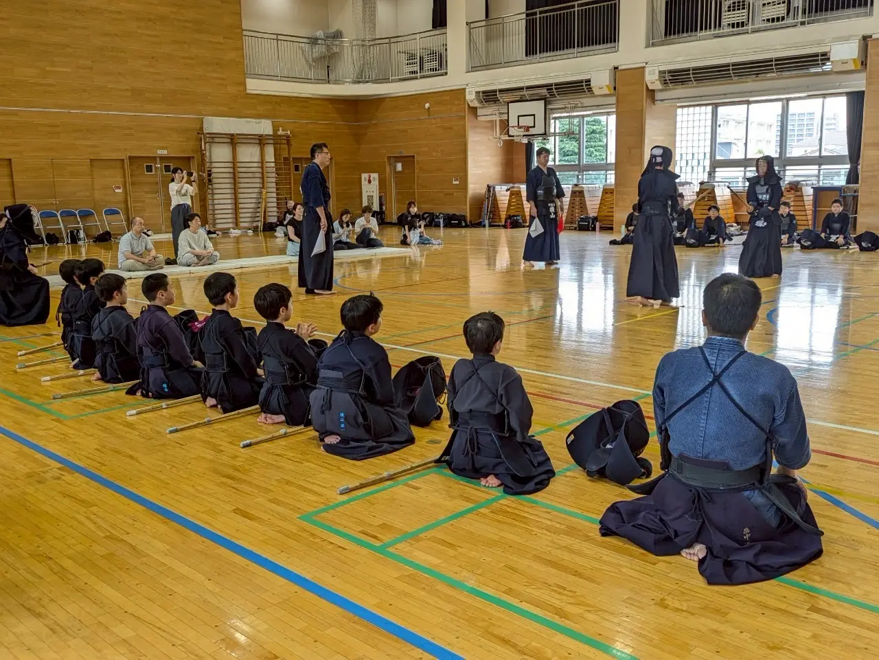 板四剣道同好会と合同稽古