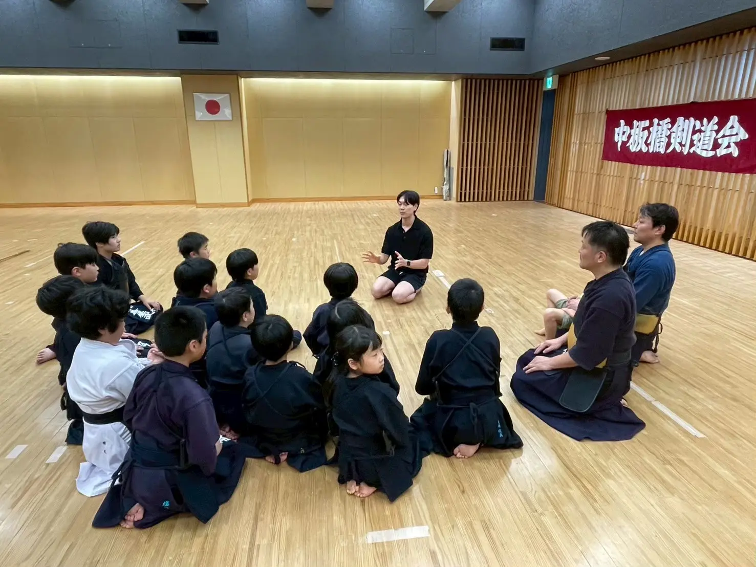 夏期集中稽古 1日目 小豆沢体育館