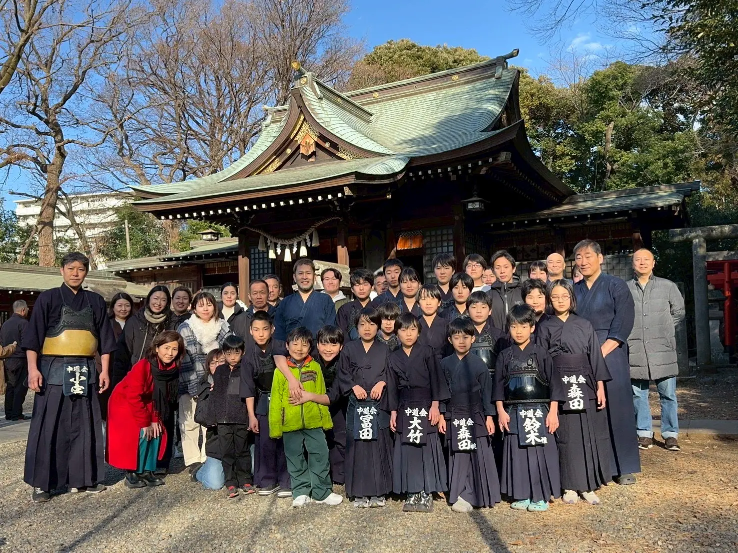 氷川神社でお参り