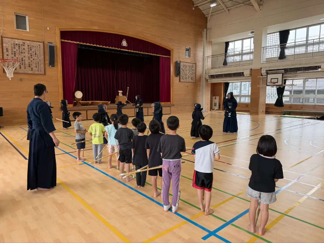 寺子屋祭りの剣道教室