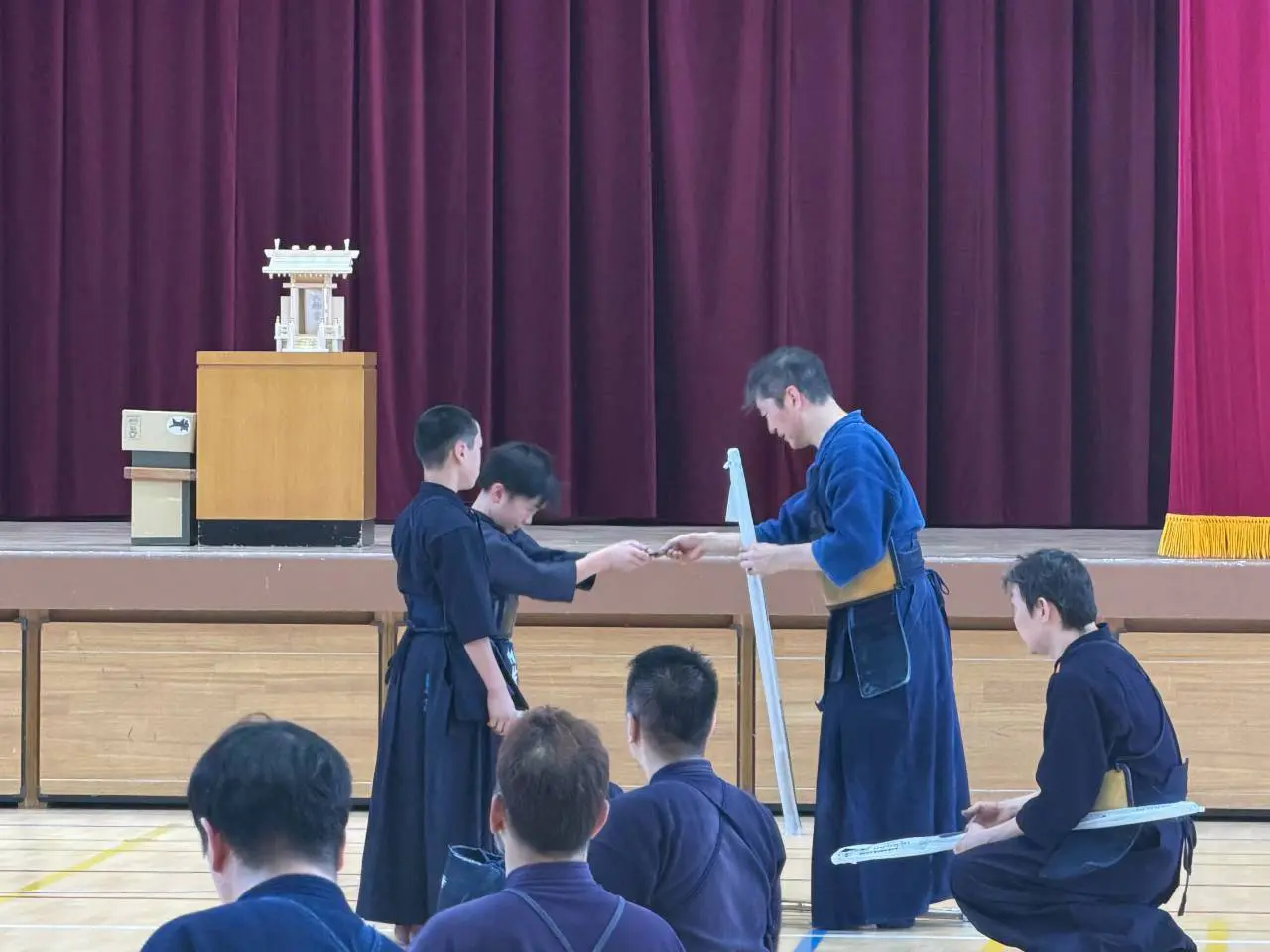 一級の表彰
