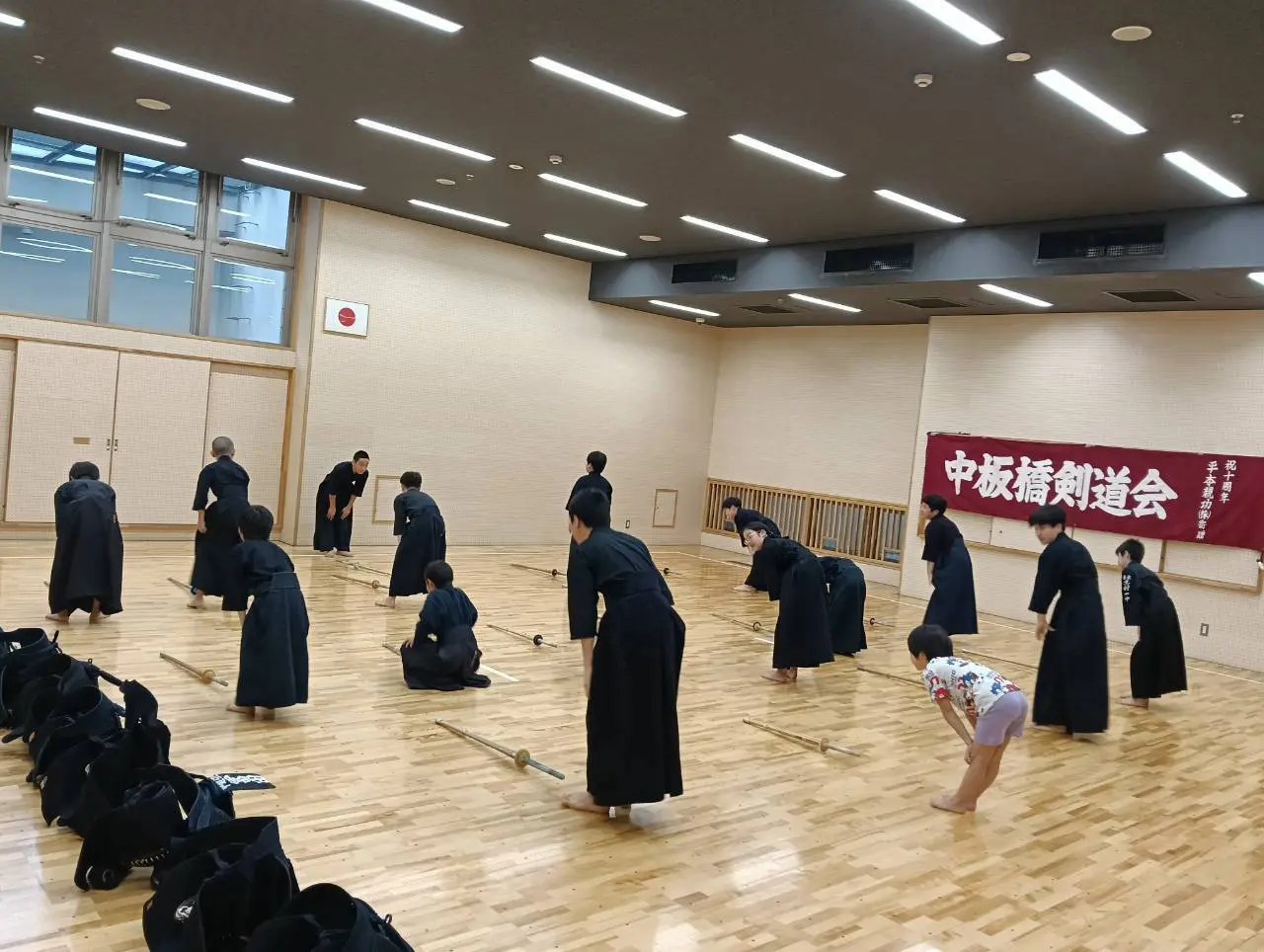 夏季集中稽古@加賀スポーツセンター