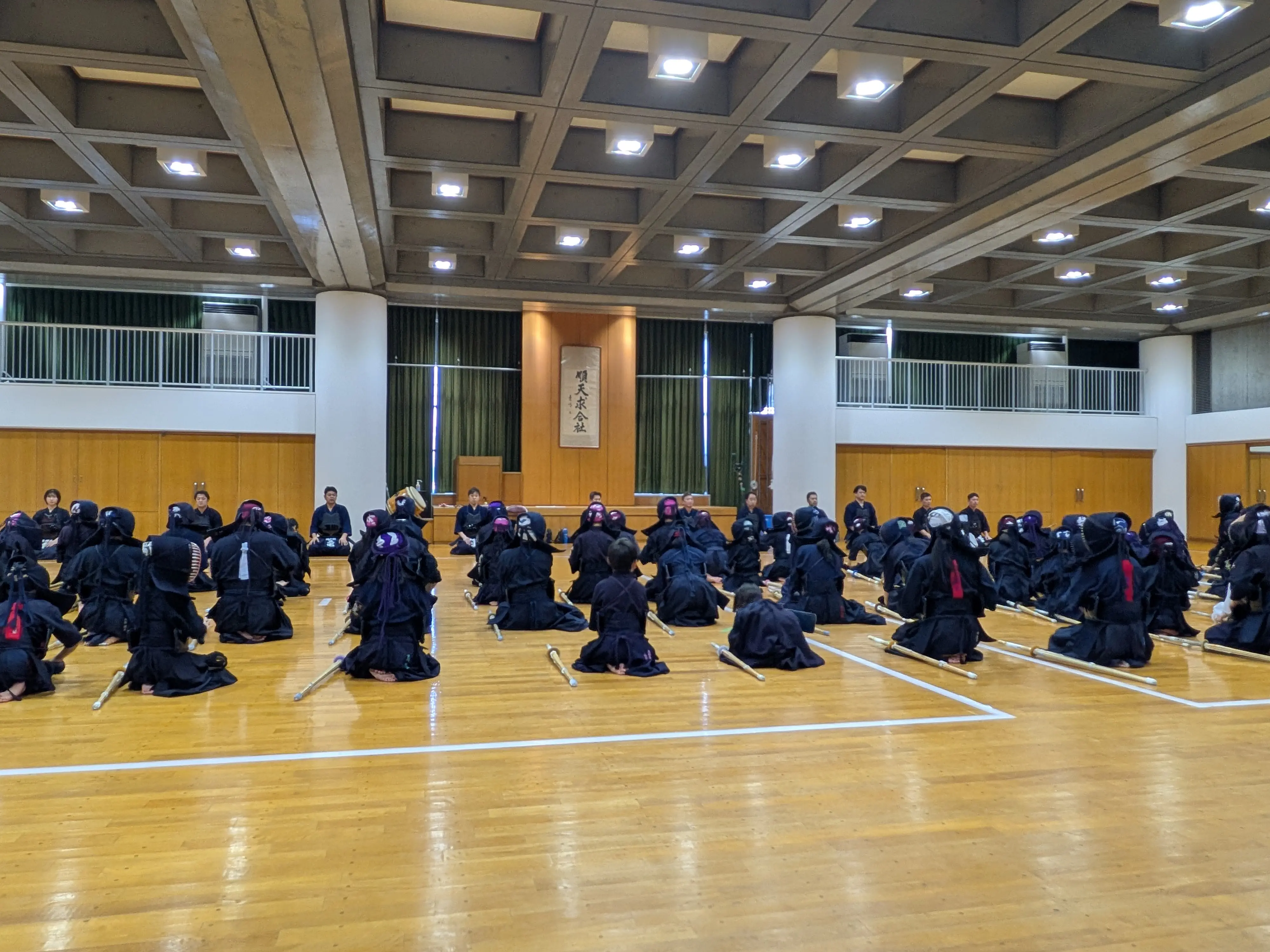夏季集中稽古@順天中学校