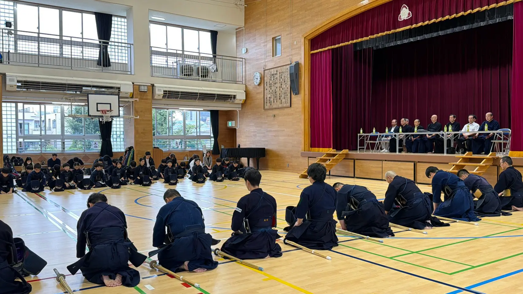 持ち回り稽古会@中根橋小学校